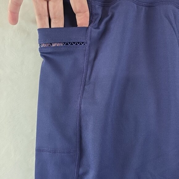 RAG PLUS Womens 3XL Astral Aura Shorts Quick Dry Flatlock Rises Wicking Blue - Picture 3 of 12